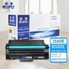 欧普（oupu）MLT-D102L打印机硒鼓适用三星 ML-2541/2547 等 黑色