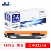 欧普(oupu)打印机彩色硒鼓CRG329B黑色适用CANON LBP 7010C/LBP7018C SERIES等